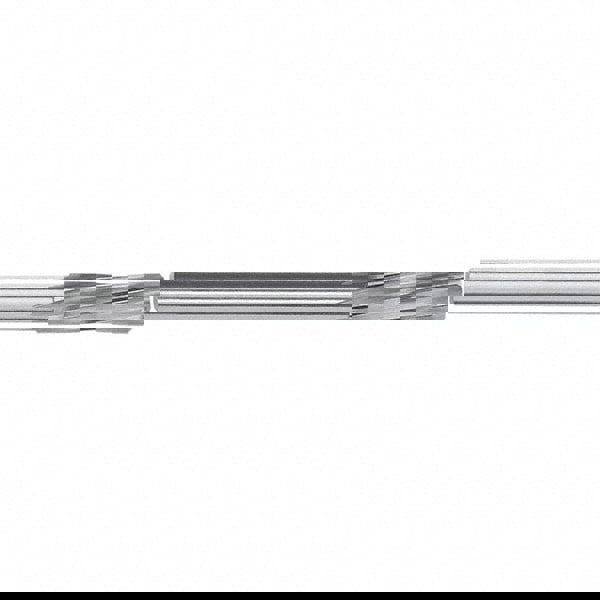 Chucking Reamer: 9 mm Dia, 71 mm OAL, 63/64