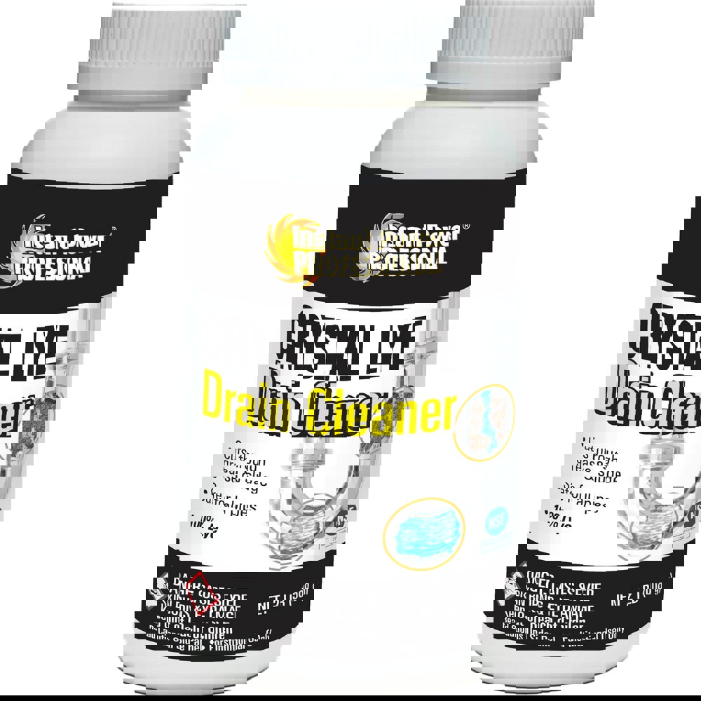 Drain Cleaners & Openers; Product Type: Drain Cleaner; Drain Opener ; Form: Powder ; Container Type: Bottle ; Container Size: 2 Pounds ; Scent: None ; Formula Type: Sodium Hydroxide