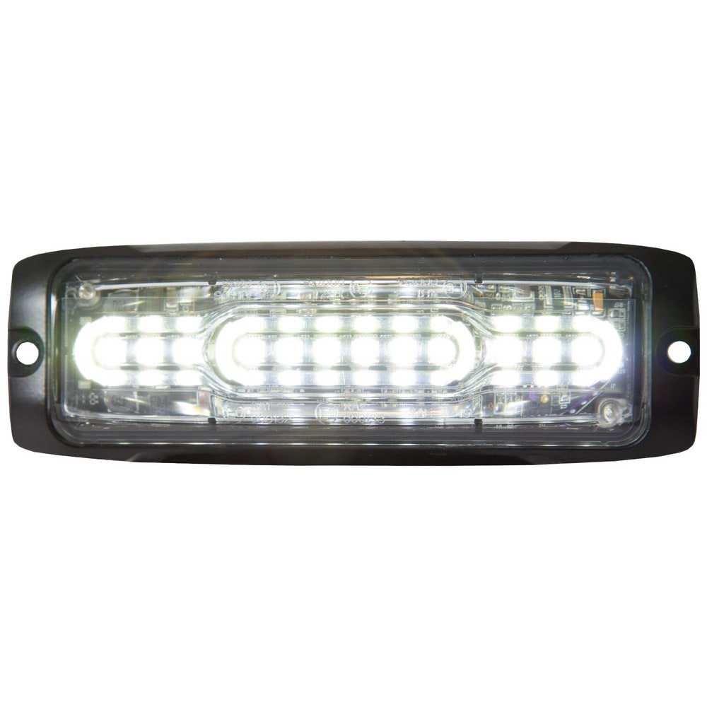 Auxiliary Lights; Light Type: Strobe Light ; Amperage Rating: 0.8800 ; Light Technology: LED ; Color: Clear ; Material: Polycarbonate ; Voltage: 12-24