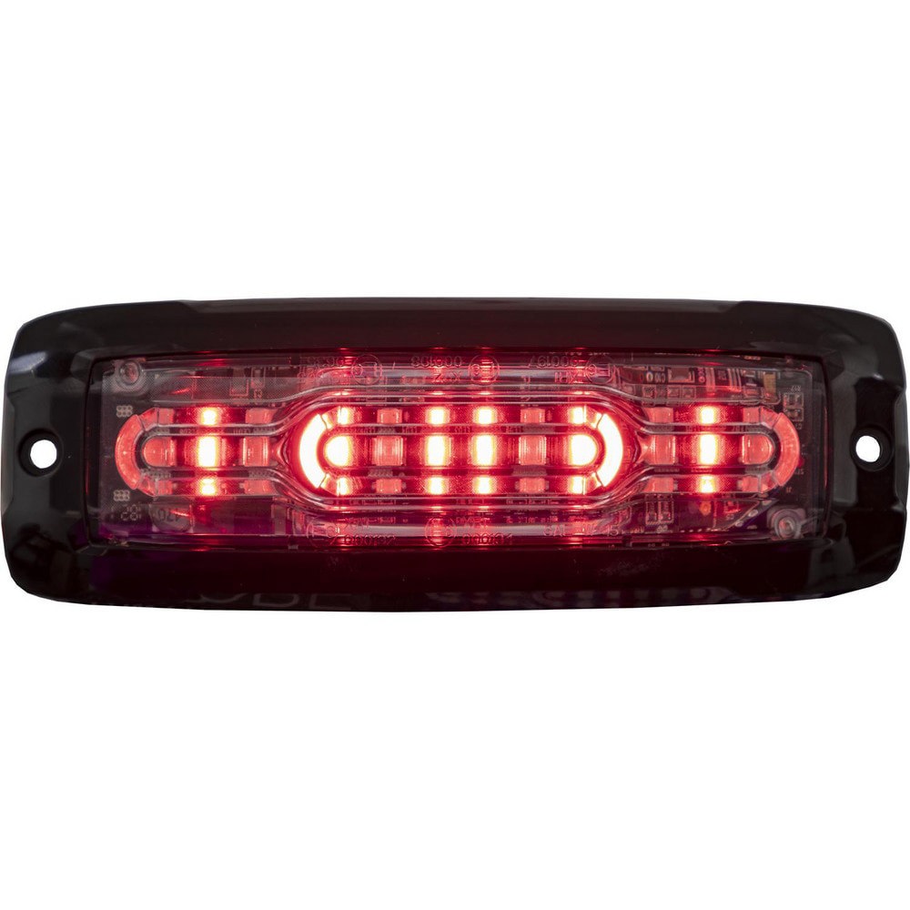 Auxiliary Lights; Light Type: Strobe Light ; Amperage Rating: 0.8800 ; Light Technology: LED ; Color: Clear; Red ; Material: Polycarbonate ; Voltage: 12-24
