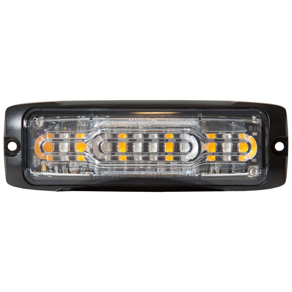 Auxiliary Lights; Light Type: Strobe Light ; Amperage Rating: 0.8800 ; Light Technology: LED ; Color: Amber; Blue ; Material: Polycarbonate ; Voltage: 12-24