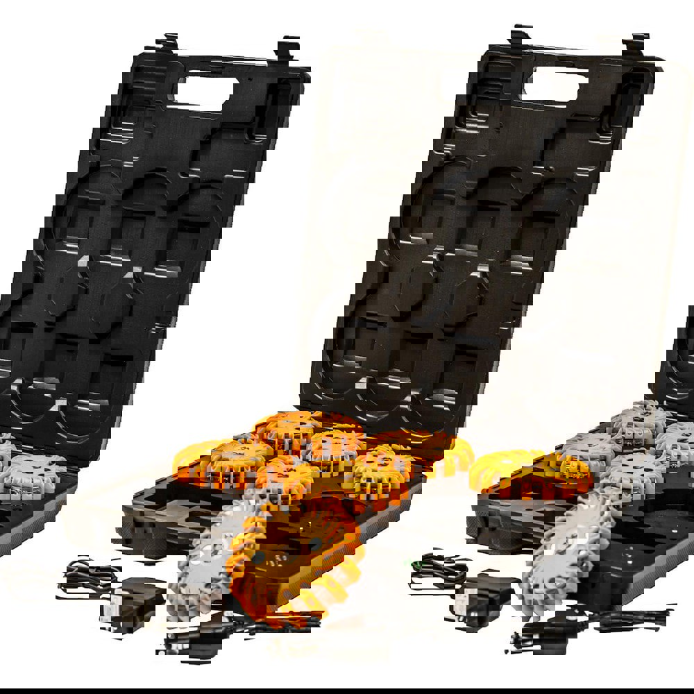 Auxiliary Lights; Light Type: Strobe Light ; Amperage Rating: 0.5000 ; Light Technology: LED ; Color: Amber ; Material: Plastic ; Voltage: 12 VDC or 110 VAC