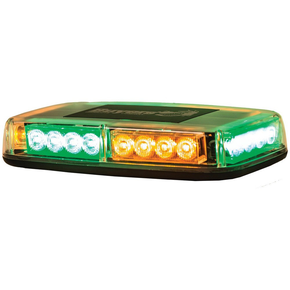 Light Boxes & Bars; Type: Light Bar ; Length (Inch): 11 ; Height (Inch): 2-5/32 ; Width (Inch): 6-3/32 ; Color: Amber; Green ; Material: Polycarbonate; Plastic