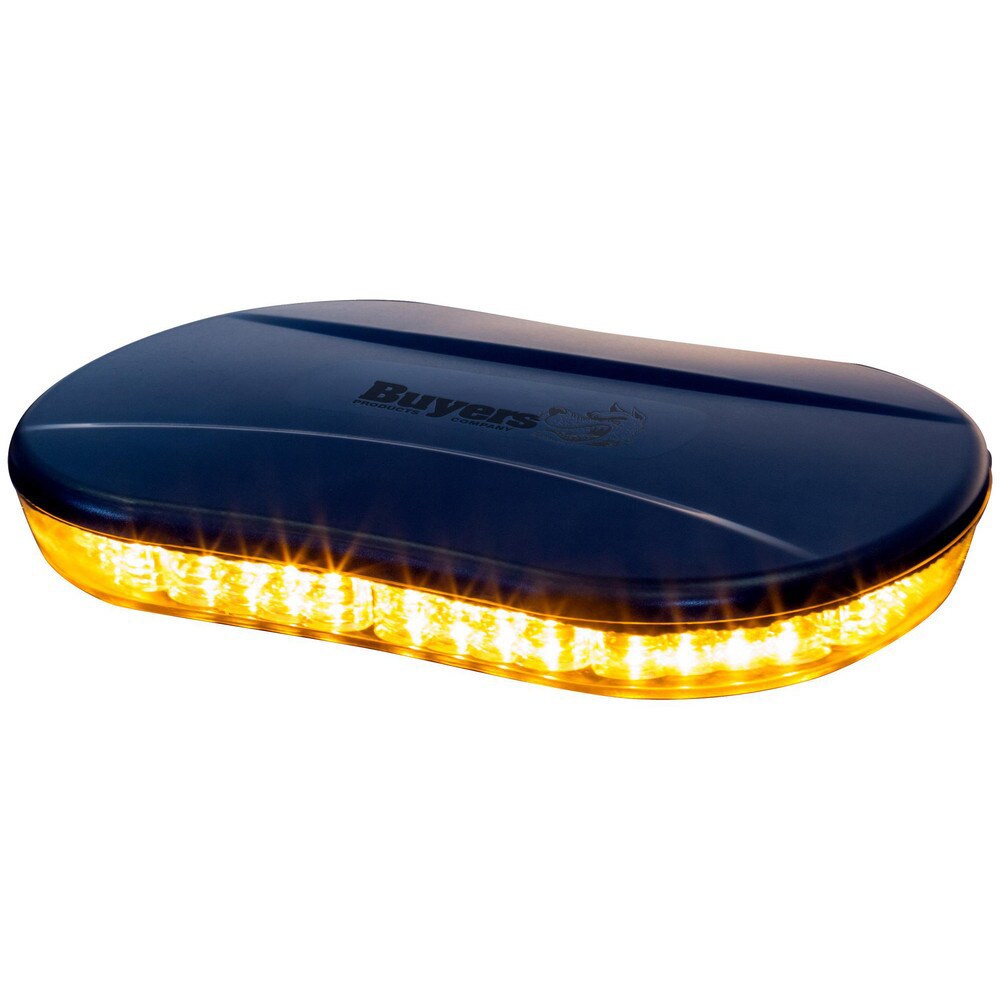 Light Boxes & Bars; Type: Light Bar ; Length (Inch): 9-7/8 ; Height (Inch): 6-11/16 ; Width (Inch): 1-39/64 ; Color: Amber ; Material: Polycarbonate