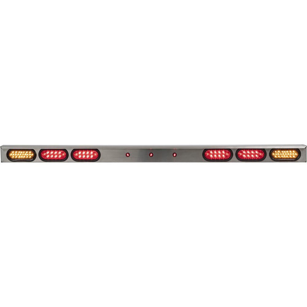 Auxiliary Lights; Light Type: Light Bar ; Amperage Rating: 0.0000 ; Light Technology: LED ; Color: Amber; Red ; Material: Aluminum ; Voltage: 12-24