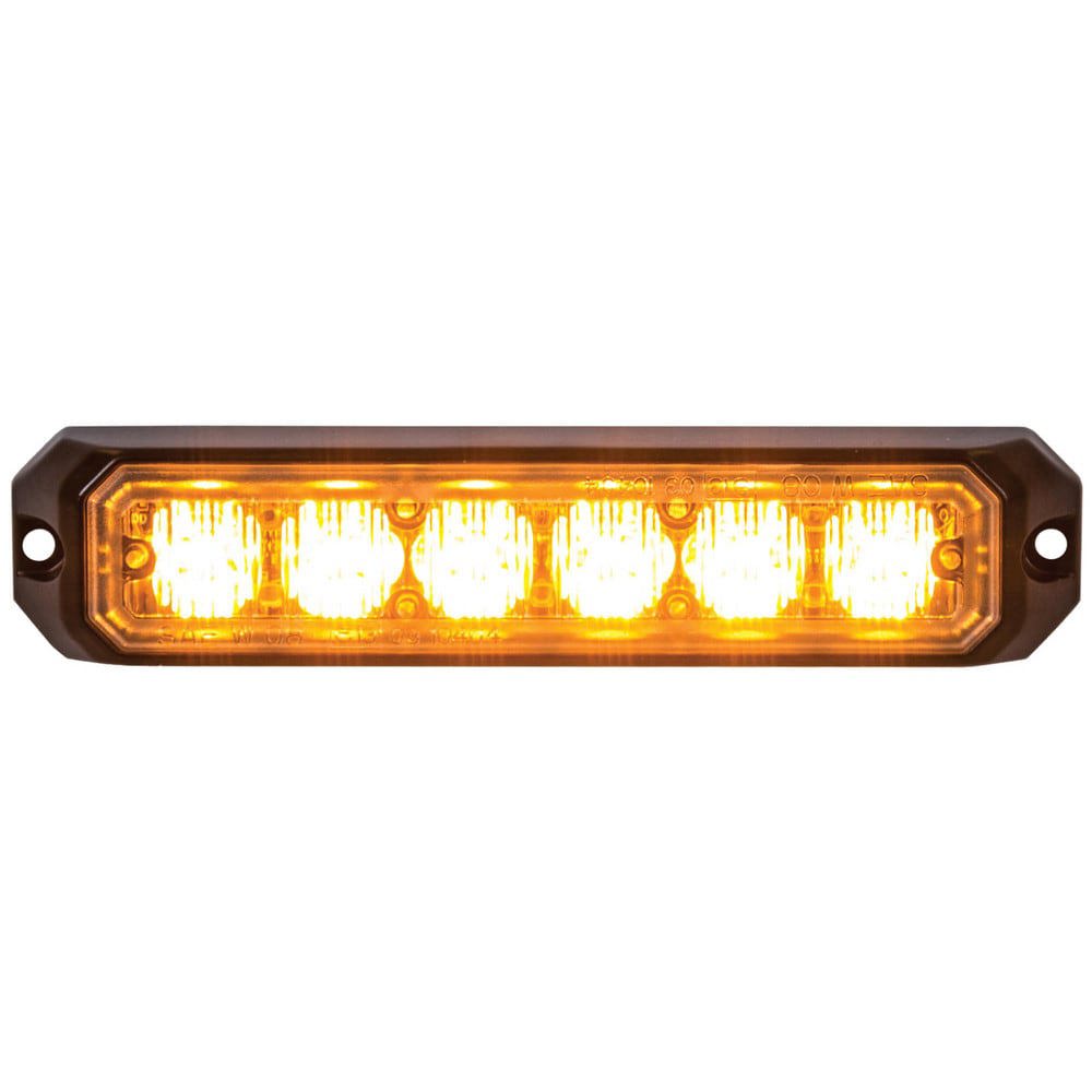 Towing Lights; Type: LED ; Color: Amber ; Length (Inch): 5 ; Width (Inch): 3/4 ; Voltage: 12-24V ; Material: Aluminum