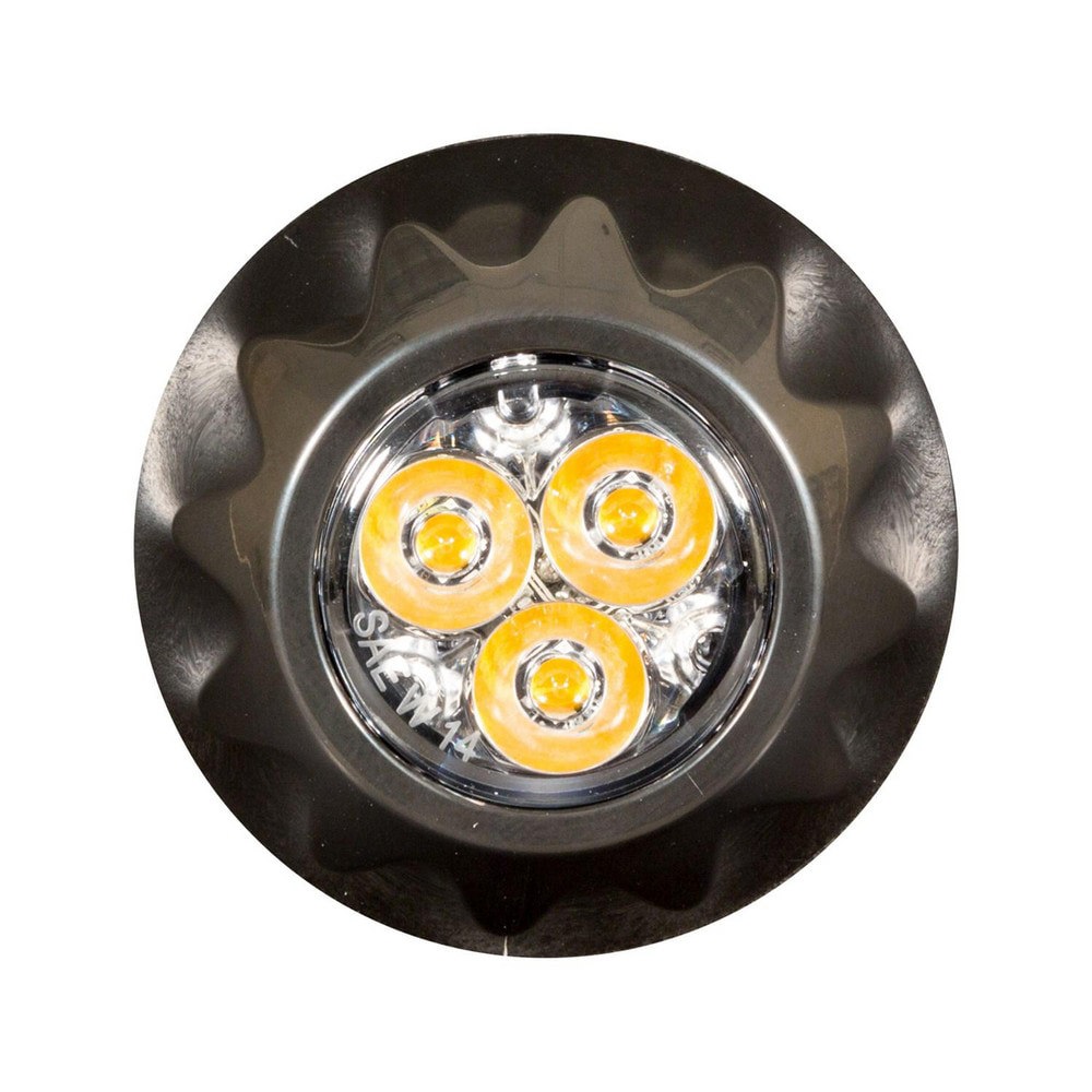 Auxiliary Lights; Light Type: Strobe Light ; Amperage Rating: 0.4700 ; Light Technology: LED ; Color: Amber ; Material: Polycarbonate; Aluminum ; Voltage: 12