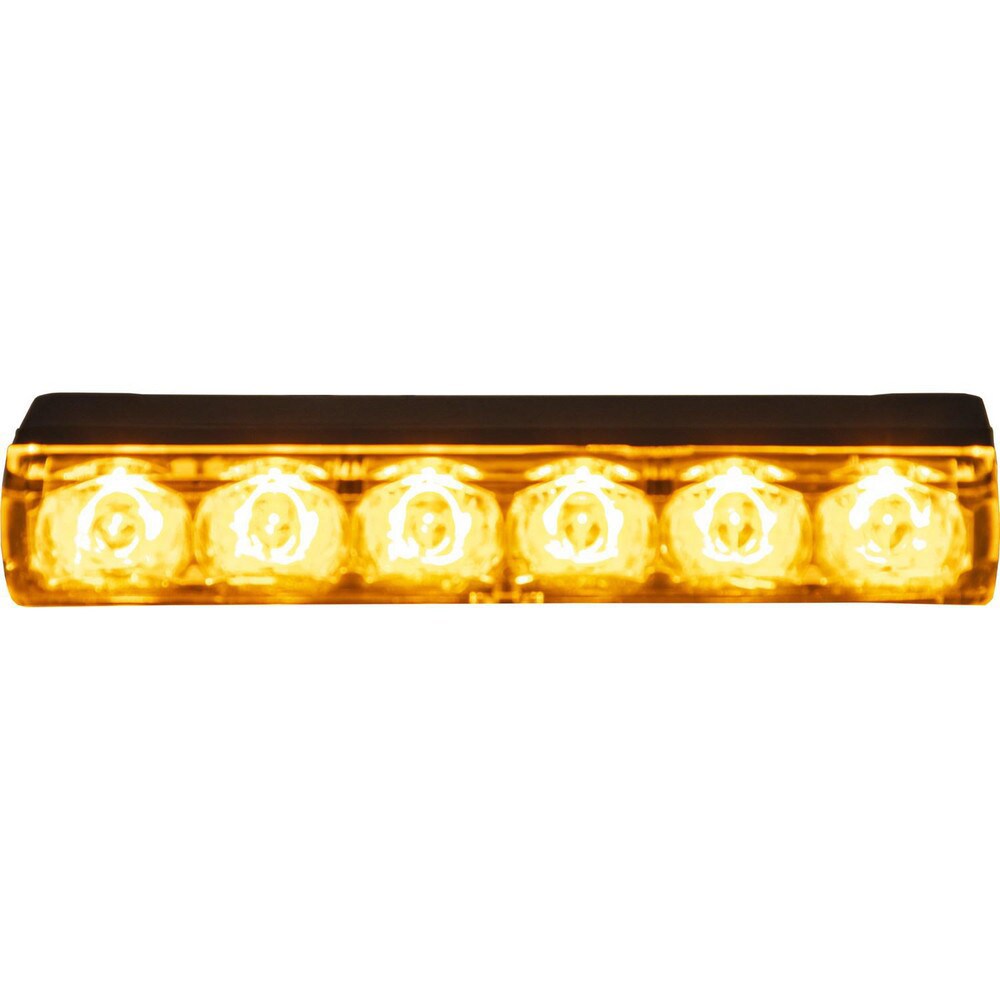 Auxiliary Lights; Light Type: Strobe Light ; Amperage Rating: 1.2000 ; Light Technology: LED ; Color: Amber ; Material: Aluminum ; Voltage: 12-24