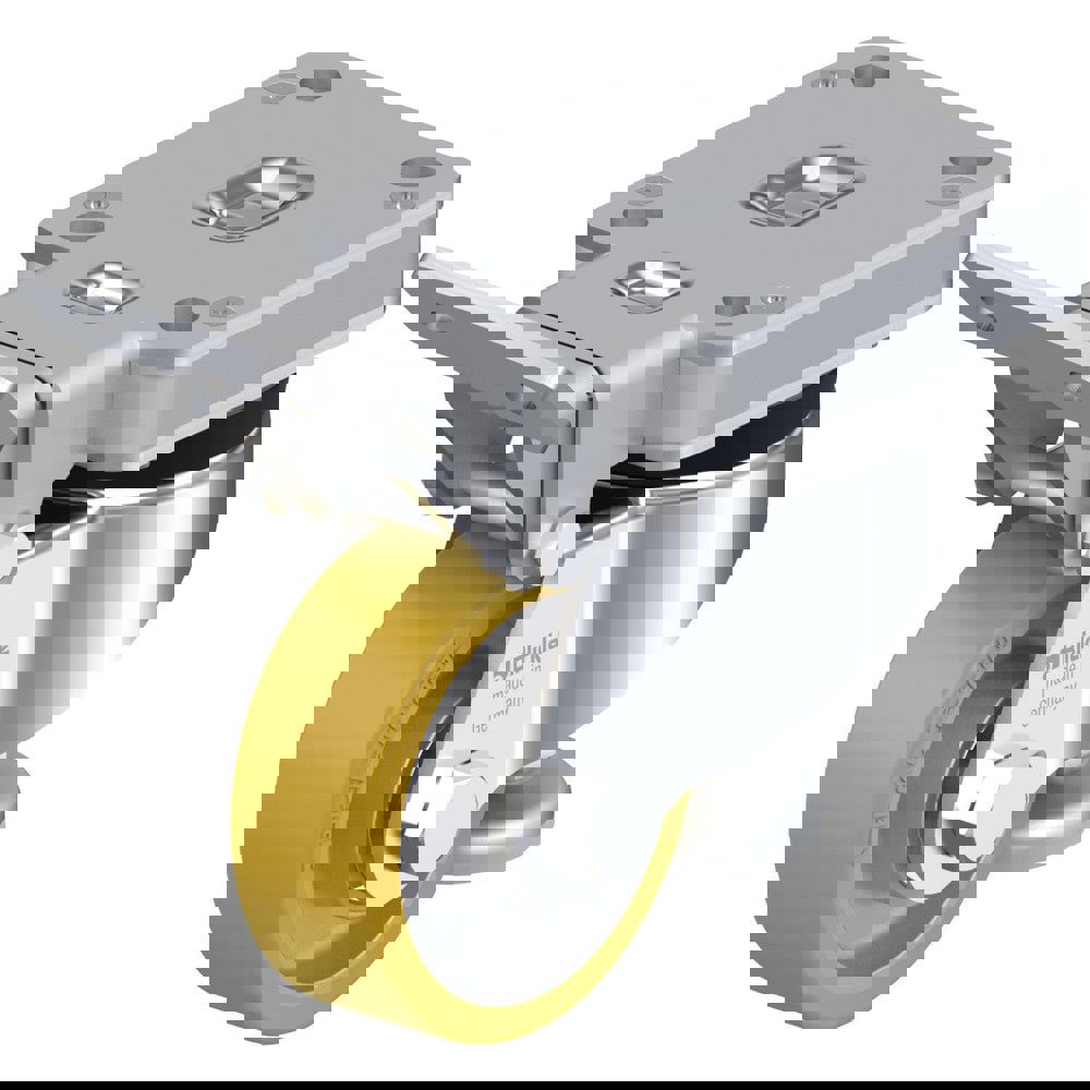 Specialty Casters; Mount Type: Plate ; Style: Double Ball ; Wheel Type: Tread on Core ; Bearing Type: Ball ; Wheel Diameter: 3.125 ; Wheel Width: 1.1875