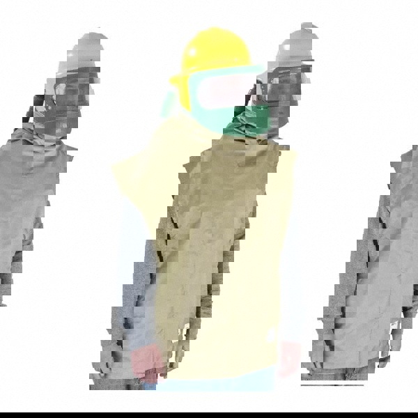 Supplied Air (SAR) Blasting Kits; Helmet Window Shape: Curved ; Clothing Type: Nylon Cape ; Pump Compatibility: Compressed Air ; Breathing Tube Type: 88VXBT ; Supply Hose Type: Not Included