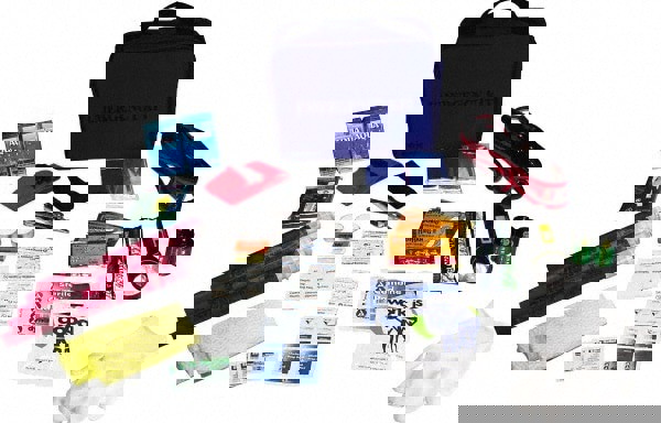 103 Piece, Emergency Roadside Safety Kit