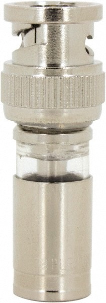 Straight, BNC Compression Coaxial Connector