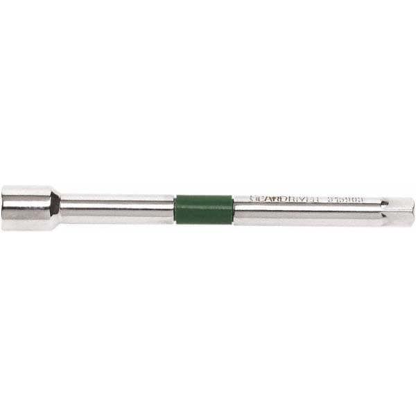 Nut Driver: Interchangeable Shaft, Color-Coded Handle, 4-1/2