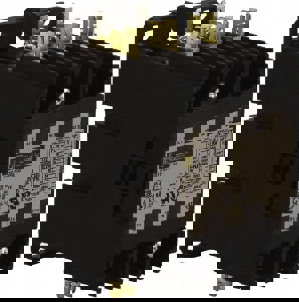 3 Pole, 50 Amp Inductive Load, 110 Coil VAC at 50 Hz and 120 Coil VAC at 60 Hz, Definite Purpose Contactor