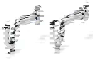 1-1/2 17 GA P TRAP CP W/ CO