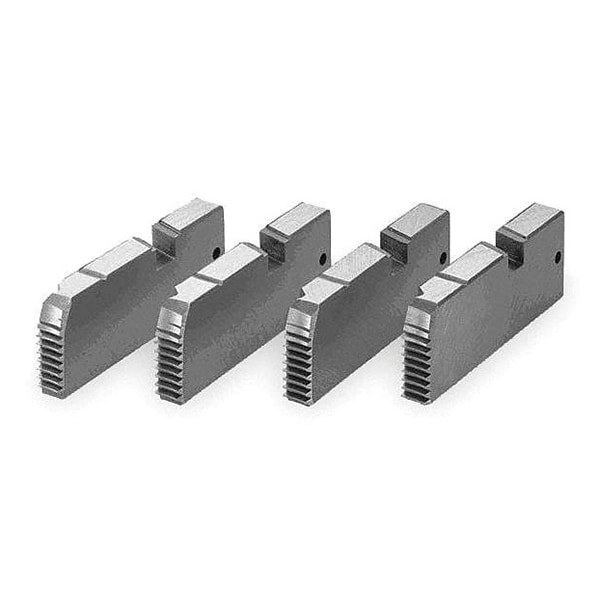 Pipe Threader Dies; Thread Size: 1/2 - 3/4 in - 18 ; Thread Direction: Right Hand ; Thread Standard: NPT ; Material: Alloy Steel ; Threader Compatibility: Ridgid 12-R ; Threads per Inch: 18