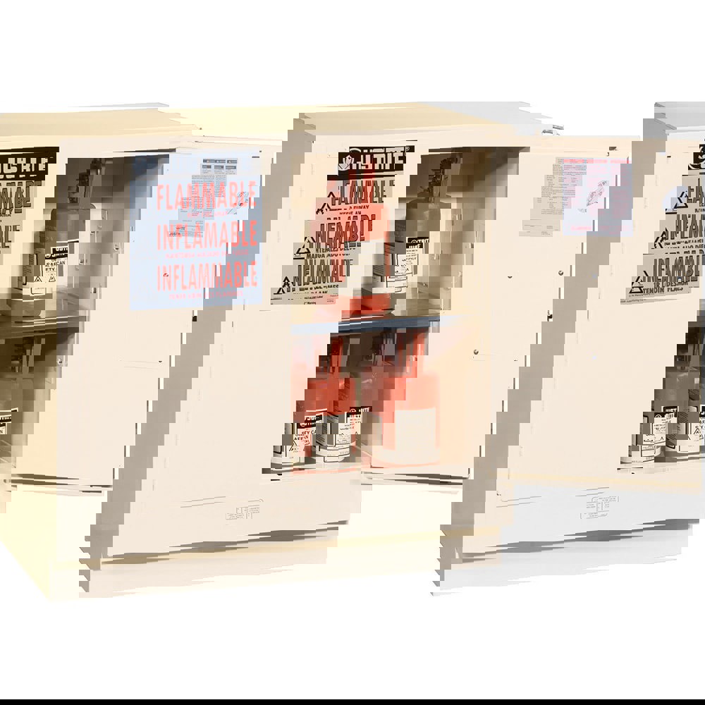 Under the Counter Cabinet: Manual Closing, 1 Shelf, White