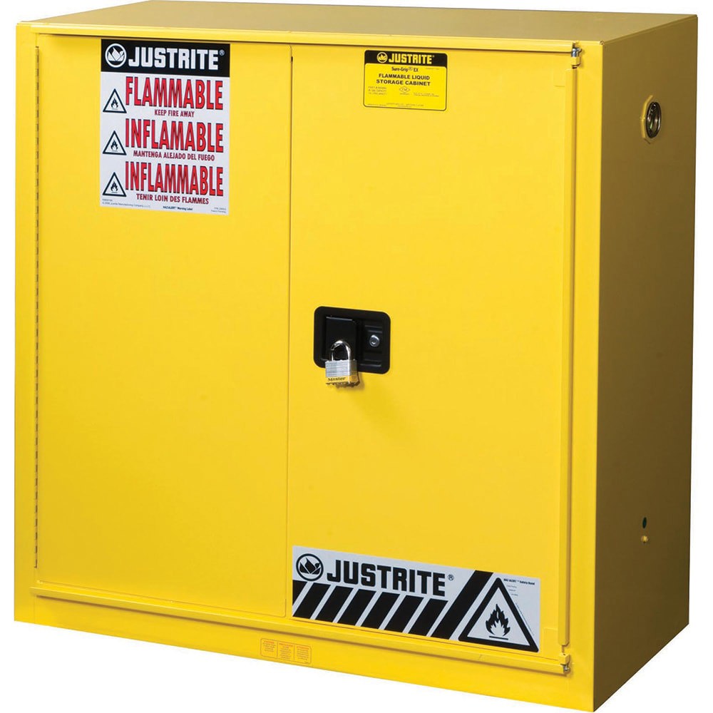 Standard Cabinet: Self-Closing, 1 Shelf, Yellow
