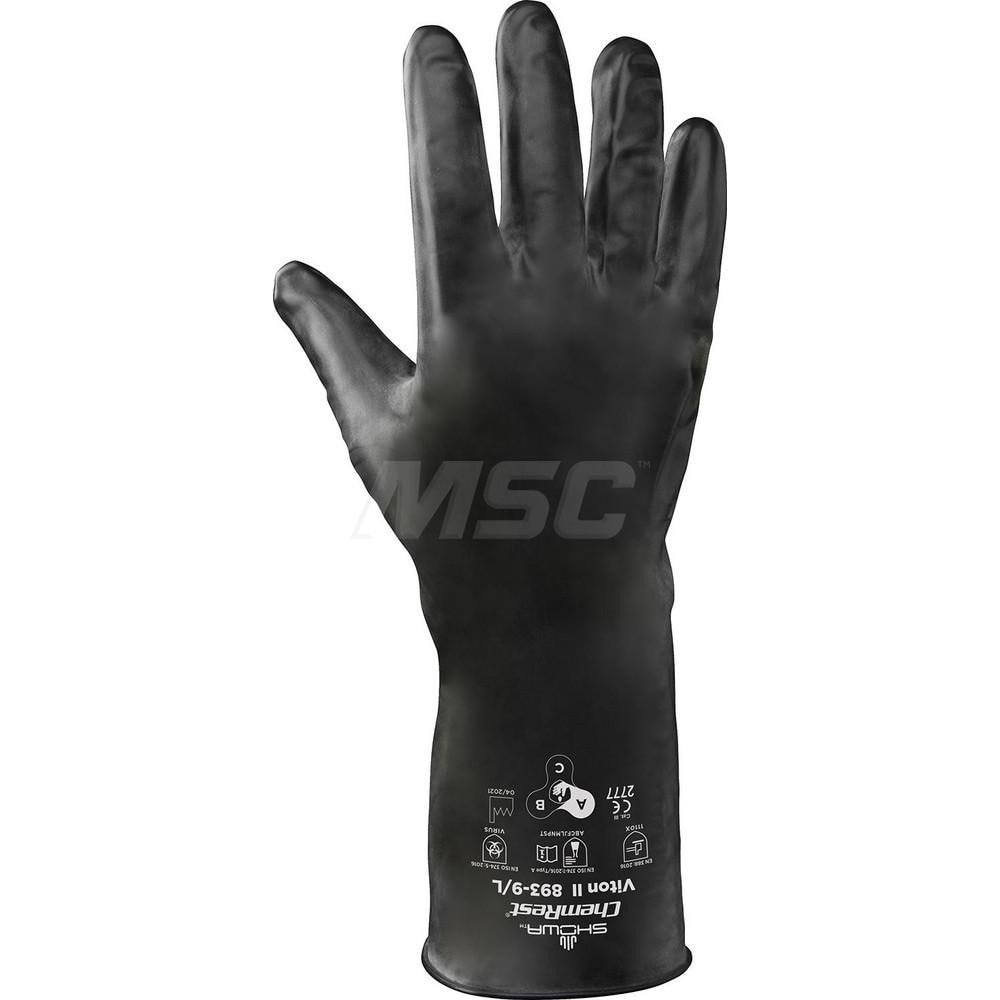 Chemical Resistant Gloves: Medium, 12