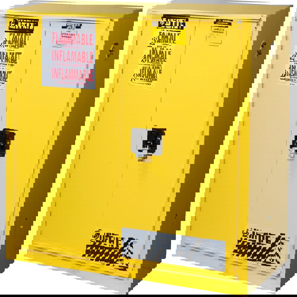 Standard Cabinet: Self-Closing, 3 Shelves, Yellow