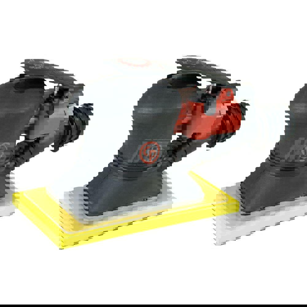 Air Orbital Sander: Rectangular, 3-1/4 x 5