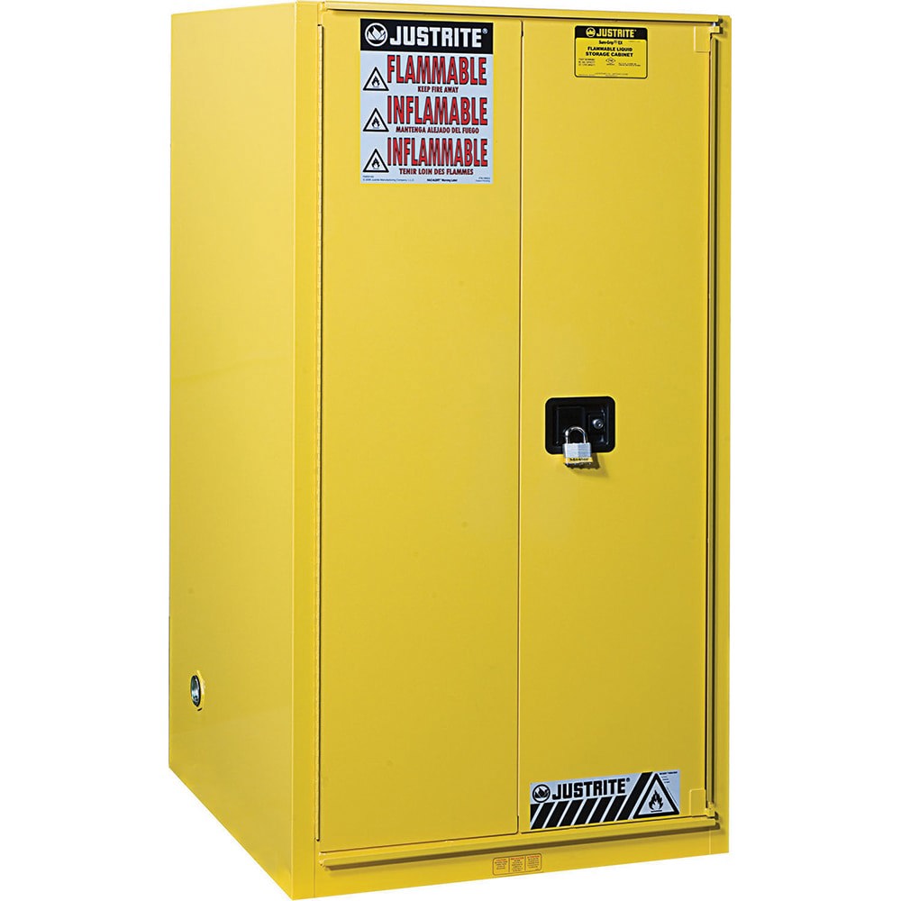Standard Cabinet: Self-Closing, 5 Shelves, Yellow