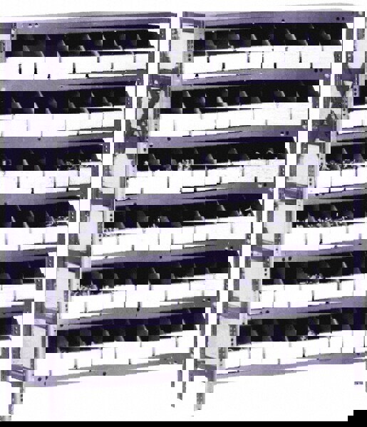 192 Bin Bin Shelving Unit with Corrugated Bin Boxes