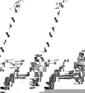 Industrial & Laundry Faucets; Type: Industrial Service Sink Faucet; Style: Wallmount; Design: Two Handle; Handle Type: Lever; Finish/Coating: N/A; Type: Industrial Service Sink Faucet; Style: Wallmount; Type: Industrial Service Sink Faucet; Drain Type: No