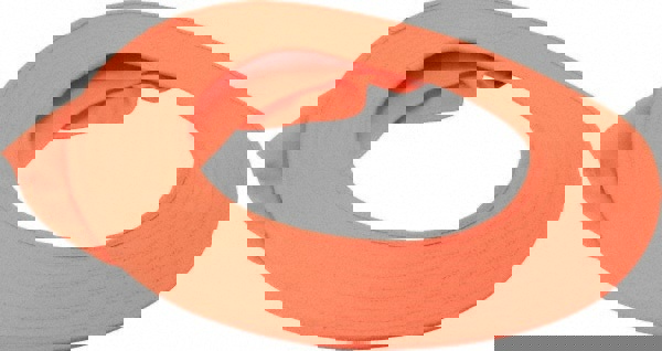 Hard Hat Shade: Cotton, Orange, Use with Regular Hard Hat