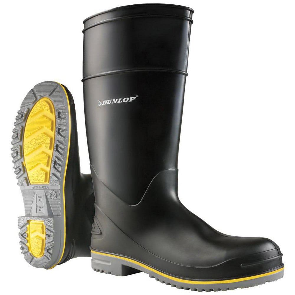Boots & Shoes; Footwear Type: Work Boot ; Footwear Style: Gumboot ; Gender: Men ; Men's Size: 15 ; Upper Material: Polyblend ; Outsole Material: Polyblend