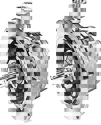 5 hp Reversible NEMA 145TC Air Actuated Motor