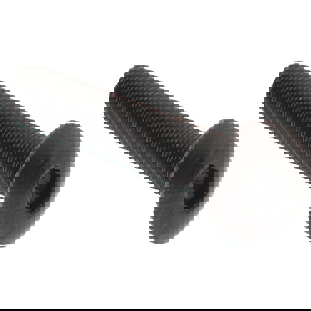 Button Socket Cap Screw: #8-32 x 1, Alloy Steel, Black Oxide Coated