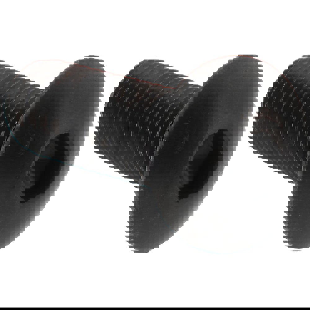 Button Socket Cap Screw: #8-32 x 1/2, Alloy Steel, Black Oxide Coated