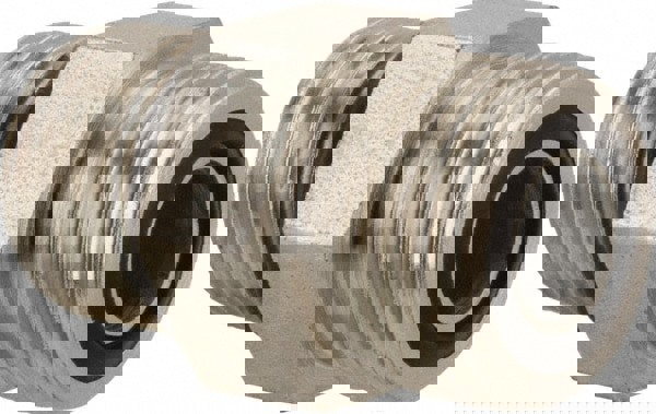 Compression Tube Straight Thread Connector: 3/4-16, 1/2