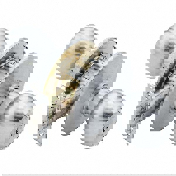 Knob Locksets; Cylinder Type: Tumbler ; Type: Storeroom ; Door Thickness: 1 3/8 - 2 ; Material: Brass ; Finish/Coating: Satin Chrome; Satin Chrome ; Compatible Door Thickness: 1 3/8 - 2