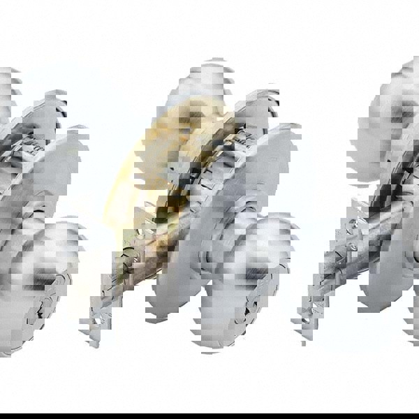 Knob Locksets; Cylinder Type: Tumbler ; Type: Storeroom ; Door Thickness: 1 3/8 - 2 ; Material: Brass ; Finish/Coating: Satin Chrome; Satin Chrome ; Compatible Door Thickness: 1 3/8 - 2