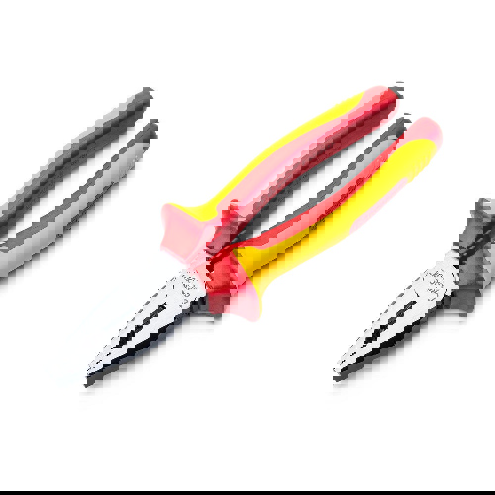 Pliers; Jaw Texture: Serrated ; Jaw Length: 1.65in ; Jaw Length (Decimal Inch): 1.6500 ; Jaw Width: 0.44in ; Jaw Width (Decimal Inch): 0.4400 ; Overall Length (Inch): 8