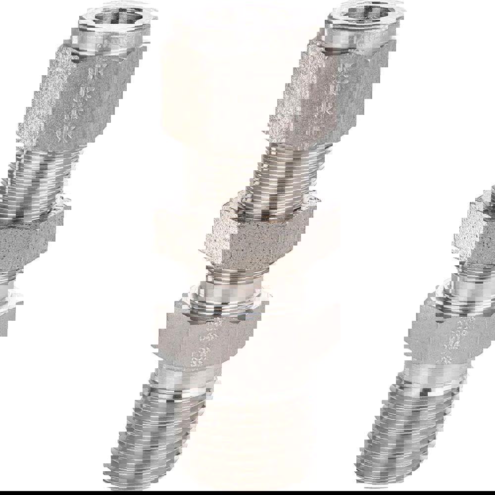 Compression Tube Bulkhead Connector: 1/2-14