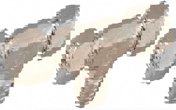 Compression Tube Male Branch Tee: 3/8-18