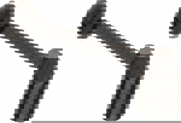 Metric Size Tapped Insert Adjustable Clamping Handle: M8 x 1.25 Thread, 13.5 mm Hub Dia, Steel