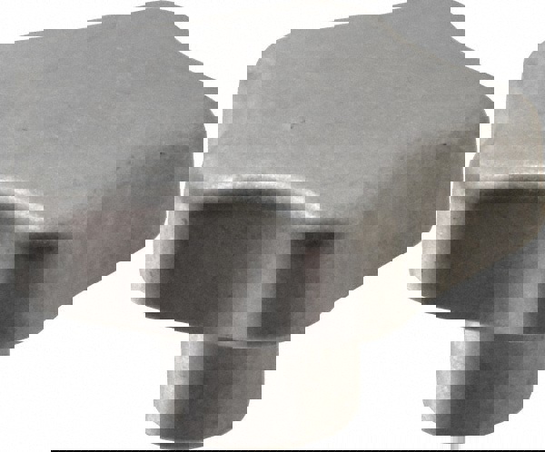 Lobed Knob: 40 mm Head Dia, 5 Points, Aluminum