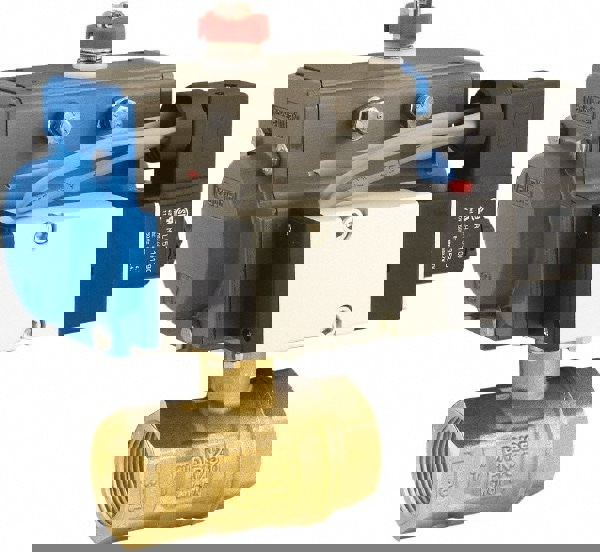 Motorized Automatic Ball Valve: 1-1/4