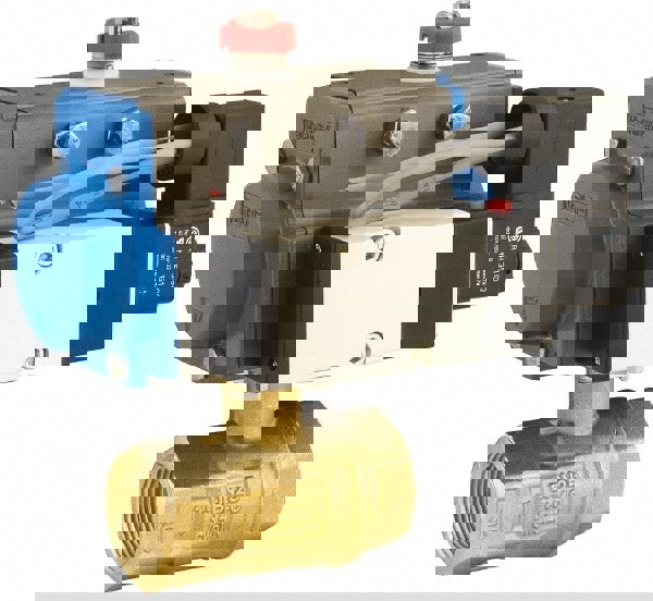 Motorized Automatic Ball Valve: 1-1/2