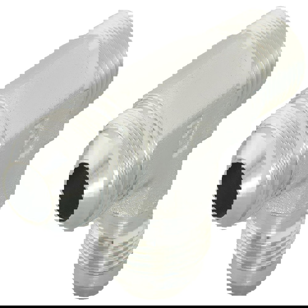 Steel Flared Tube Male Run Tee: 1/2