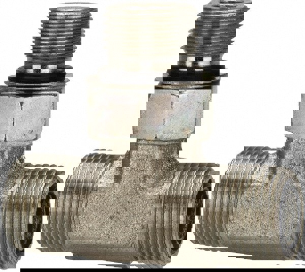 Compression Tube Male Branch Tee: 3/4-16, 1/2