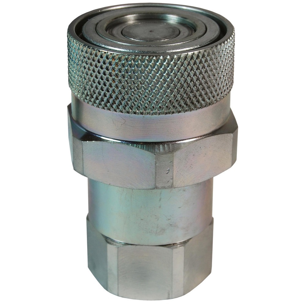 Hydraulic Hose Fittings & Couplings; Type: VEP-Series Female Threaded Coupler ; Fitting Type: Coupler ; Hose Inside Diameter (Decimal Inch): 1.0000 ; Hose Size: 1 ; Material: Steel ; Thread Type: NPTF