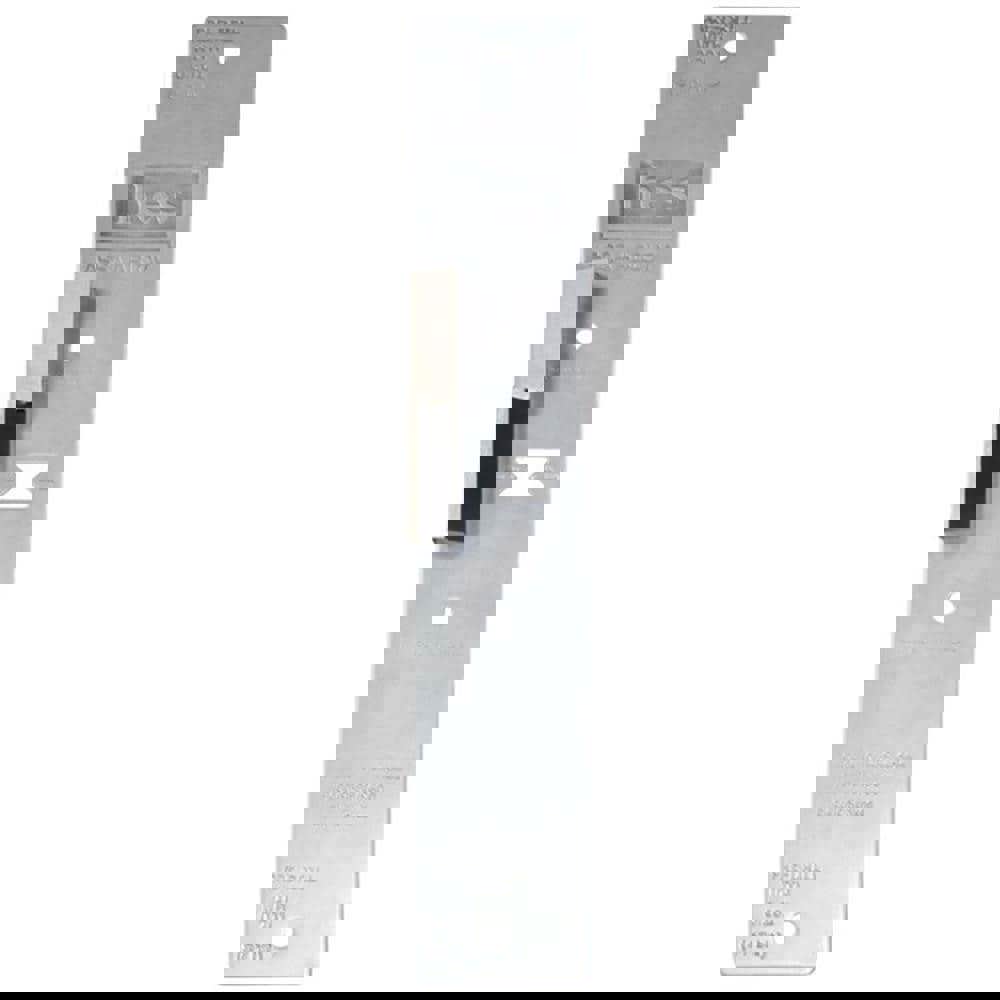 Filler Plates; Type: Spacer Bracket ; Length (Inch): 9 ; Width (Inch): 1-3/4 ; Diameter (Inch, Fraction): 1/16 ; Material: Aluminum ; Finish Coating: Satin Stainless Steel