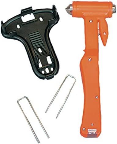 EMT Tools; Tool Type: Window Punch; Emergency Hammer ; Tool Function: Glass Window Breaker; Seat Belt Cutter ; Material: Plastic; Stainless Steel; Forged Steel ; UNSPSC Code: 42192427