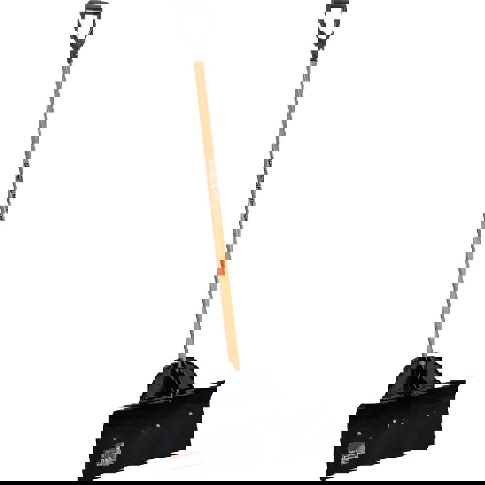 Snow Shovels & Scrapers; Product Type: Snow Pusher ; Ergonomic Design: Yes ; Handle Type: Ergonomic ; Handle Material: Fiberglass ; Blade Material: UHMW ; Handle Length (Decimal Inch): 5