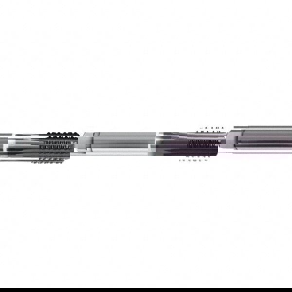 M14x1.50 Modified Bottoming RH 6HX D5/D6 TiAlN High Speed Steel 4-Flute Straight Flute Hand Tap